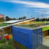 The Venny, a green roof on a Kensington play space for young people